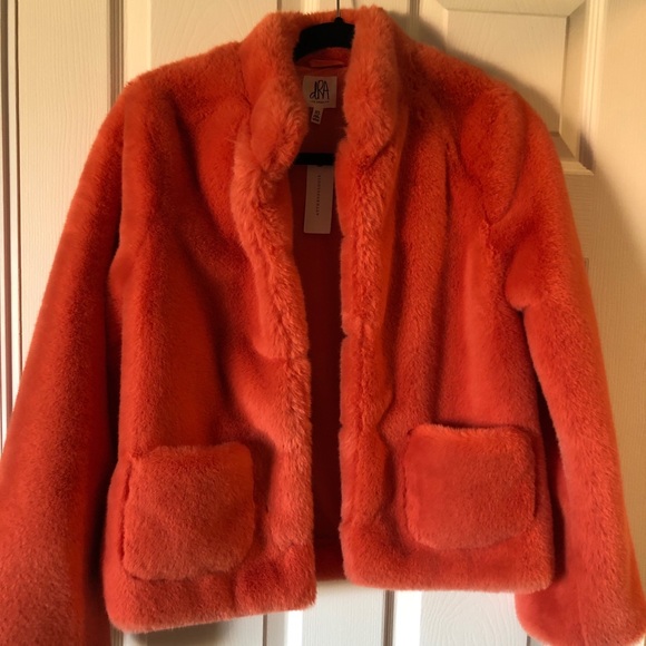 Free People Mango Faux Fur Jacket - Picture 2 of 3